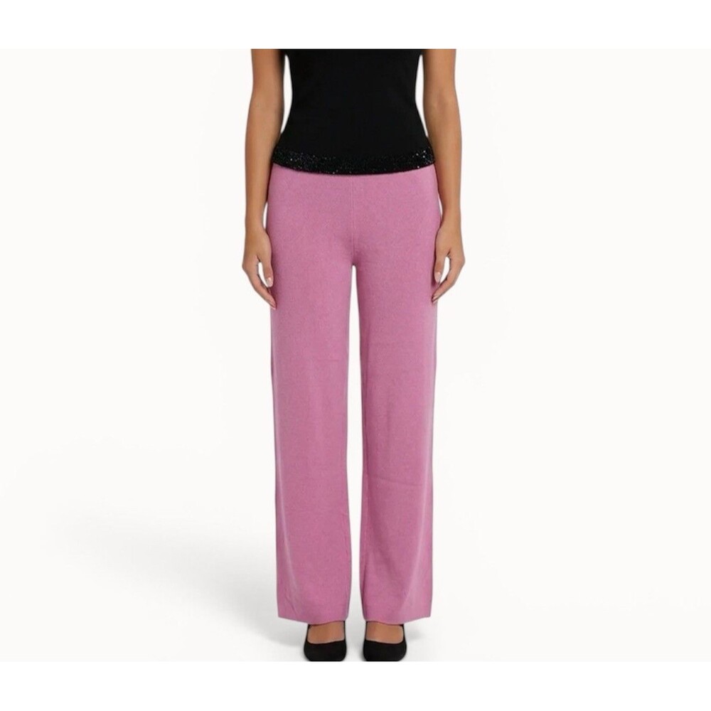 Alva by Burrows Women’s Pink Knit Pants Size 1X